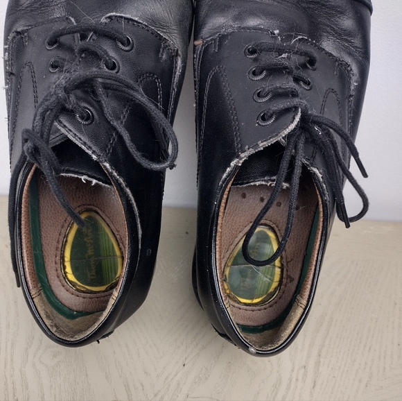 Classic Black Men's Leather Shoes - Picture 6 of 9